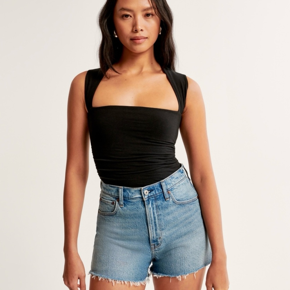 A&F Ava Top, Black
